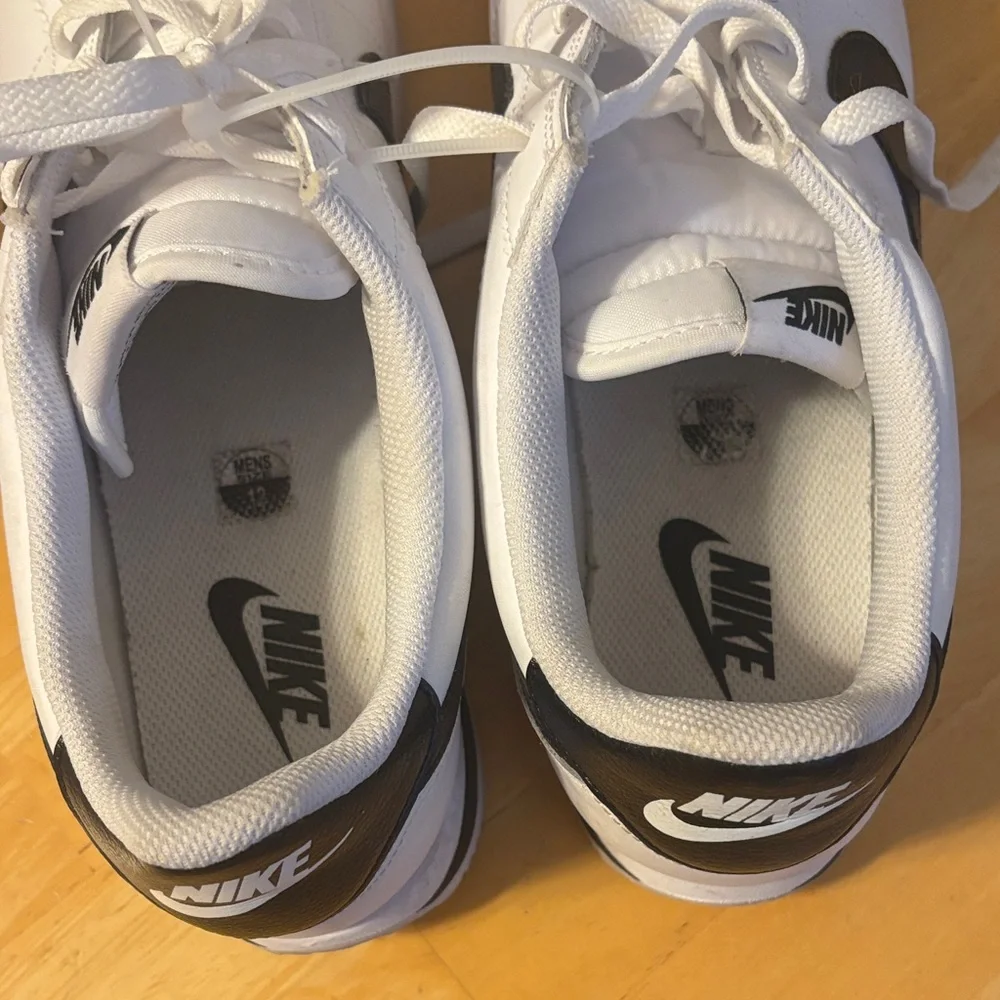 Nike Cortez Men's Classic White and Black Sneakers